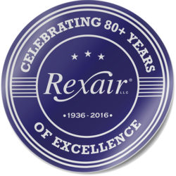 Rexair Badge Logo